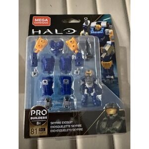Mega Construx HALO Pro Builders SKYFIRE EXOSUIT Figure GLB73 New